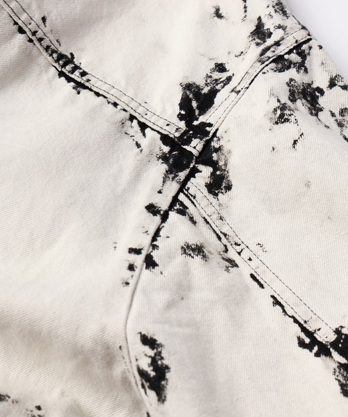 革ジャン ライダース BLACK BLEACH W RIDERS BLOUSON メンズ レディースの画像