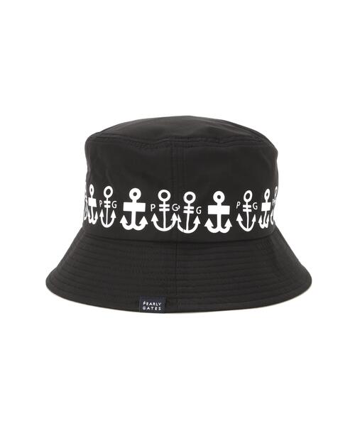 PEARLY GATES（パーリーゲイツ） 帽子 ハット 「PEARLY GATES」ロゴ