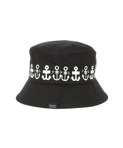 PEARLY GATES（パーリーゲイツ） 帽子 ハット 「PEARLY GATES」ロゴ