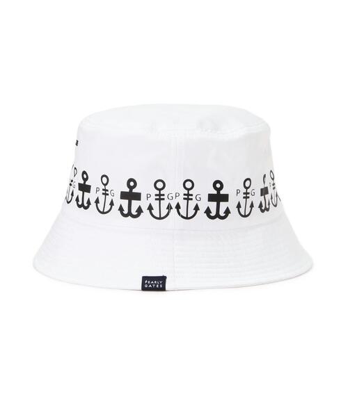 PEARLY GATES（パーリーゲイツ） 帽子 ハット 「PEARLY GATES」ロゴ