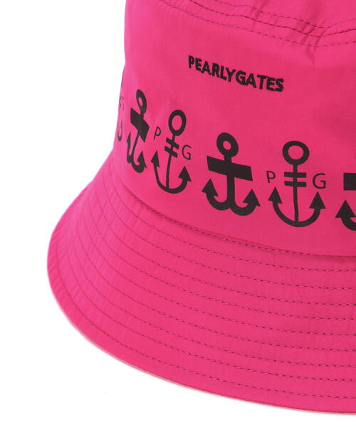 PEARLY GATES（パーリーゲイツ） 帽子 ハット 「PEARLY GATES」ロゴ