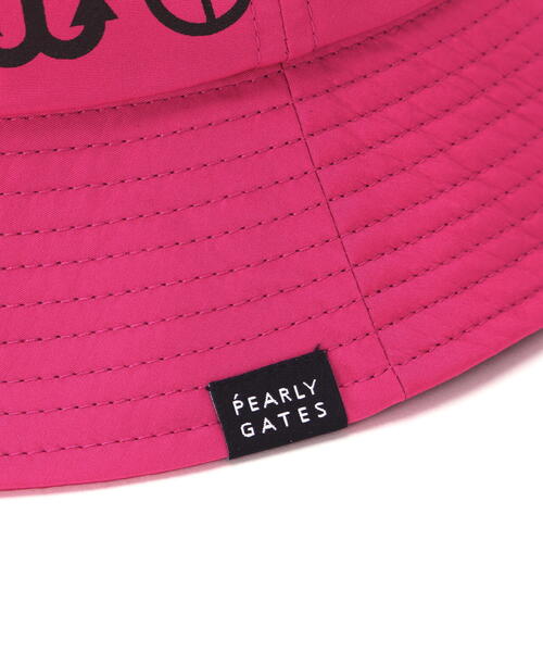 PEARLY GATES 帽子 ハット 「PEARLY GATES」ロゴアンカー柄