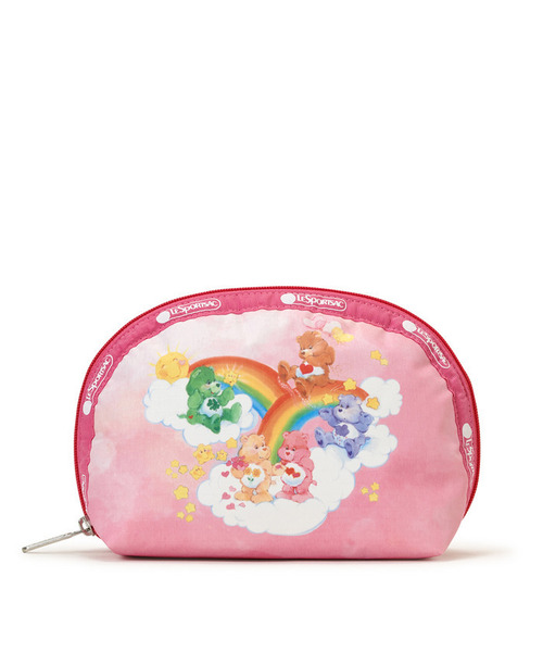 LeSportsac ポーチ MEDIUM DOME COSMETIC ケアベアピンク