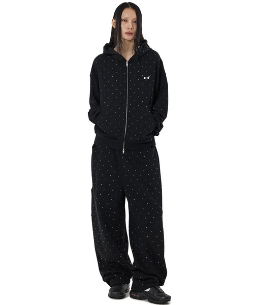 OY（オーワイ） パーカー 「OY/オーワイ」CRYSTAL DOT HOODIE ZIP UP