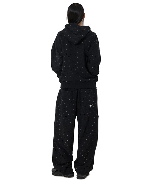 OY（オーワイ） パーカー 「OY/オーワイ」CRYSTAL DOT HOODIE ZIP UP