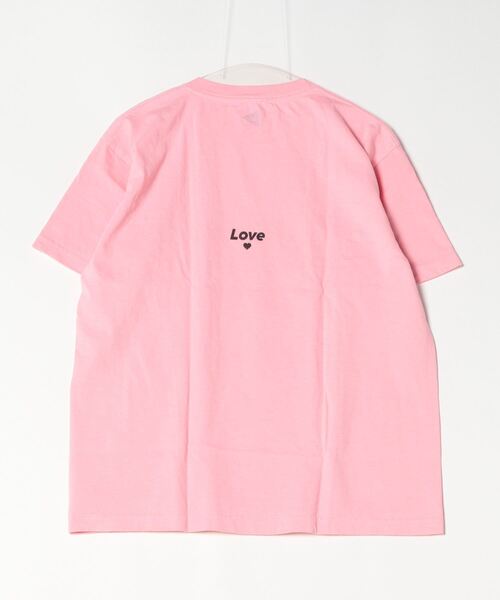 「FUNG」 半袖Tシャツ FREE ライトピンク レディース_画像5