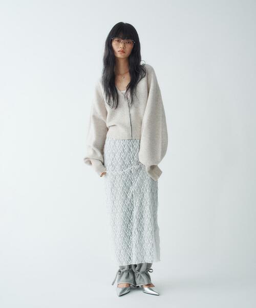 ワンピース stretch lace cami dressの画像