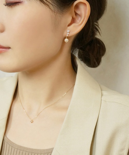 TAKE-UP 「TAKE-UP」 ピアス(両耳用) FREE イエローゴールド TAKE-UP 「TAKE-UP」 ピアス(両耳用) FREE イエローゴールド