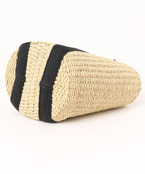 「COOCO」 かごバッグ 9 イエロー レディース_画像3