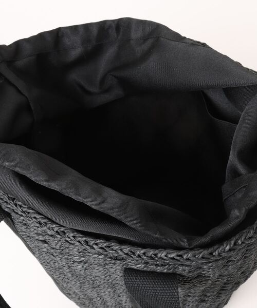 「COOCO」 かごバッグ 9 イエロー レディース_画像7