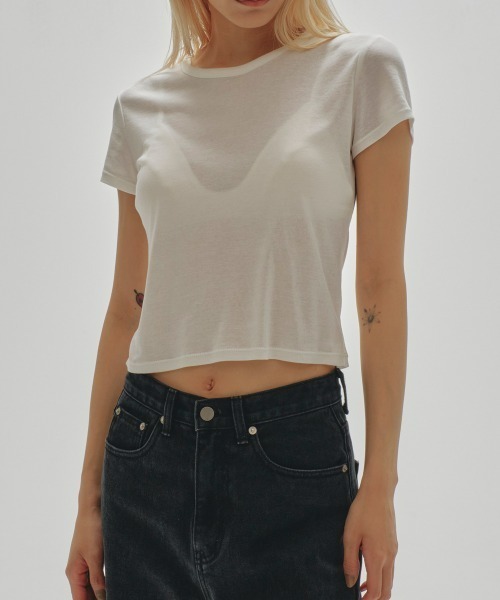 「TODAYFUL」 半袖Tシャツ FREE サックスブルー レディース_画像3