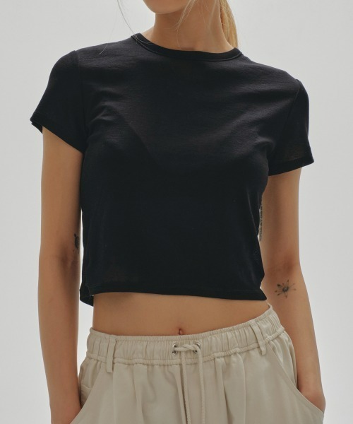 「TODAYFUL」 半袖Tシャツ FREE サックスブルー レディース_画像7