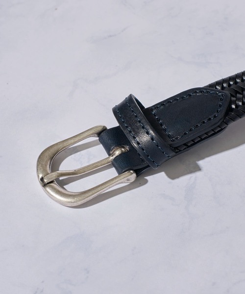 サドラーズ エラスティック レザー メッシュベルトG300 サイズ75 Saddler's（サドラーズ） ベルト 「Saddler's/サドラーズ」25mm幅エラ