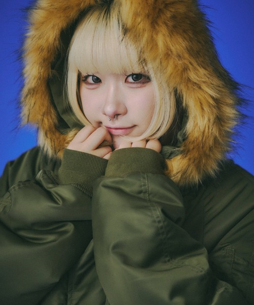 ガルフィー  アウター GALFY（ガルフィー） ブルゾン アウター GALFY/ガルフィー/ギャルもこ