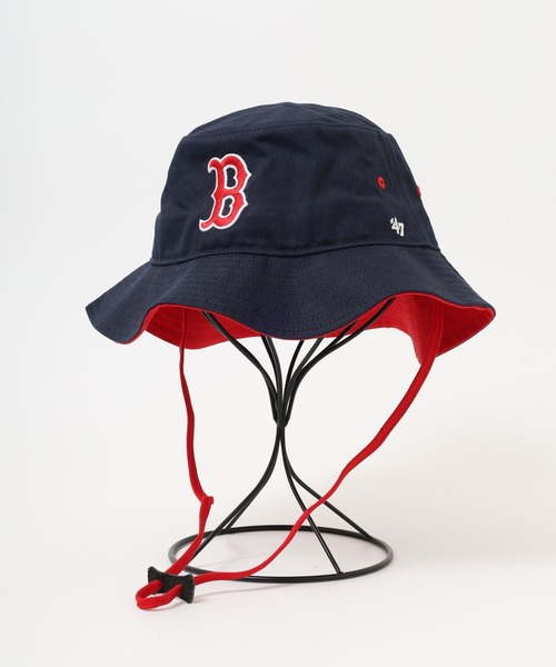 MLBチームロゴ刺繍 バケットハット 47（フォーティーセブン） 帽子 ハット レディース MLB公認 '47BRAND