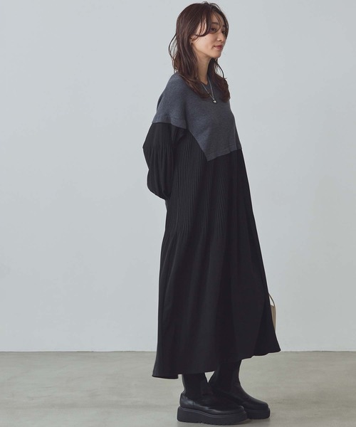 Gready Brilliant（グレディブリリアン） ワンピース Vネックニット