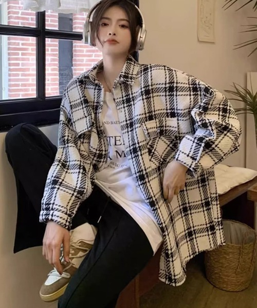 パラスパレス コーデュロイチェックオーバーシャツ ジャケット 2023年 □美品 パラスパレス 2023年 コーデュロイチェックオーバーシャツ