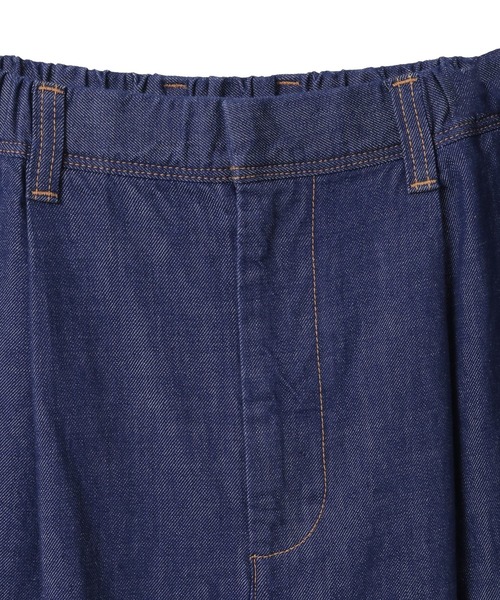 ワイドパンツ ジーンズ デニム デニムパンツ 「CURRENTAGE/カレンテージ」Detachable leg denim レディースの画像