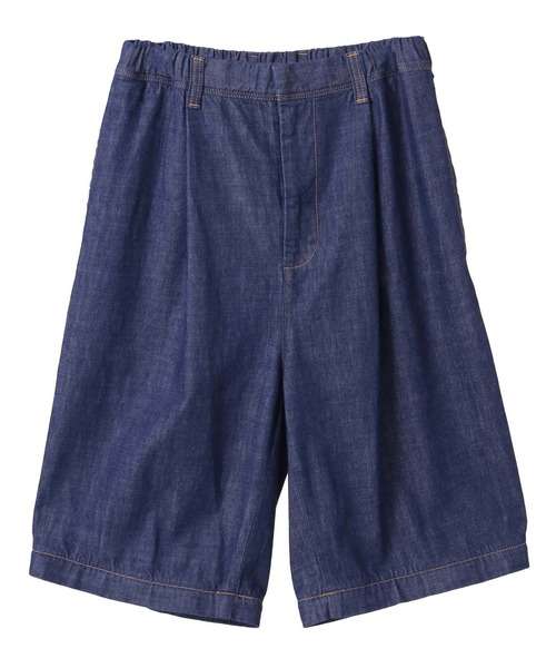 ワイドパンツ ジーンズ デニム デニムパンツ 「CURRENTAGE/カレンテージ」Detachable leg denim レディースの画像