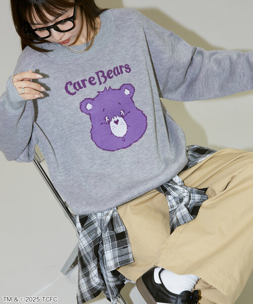 PUBLUX（パブリュクス） ニット セーター CareBears(TM)/ケアベア(TM