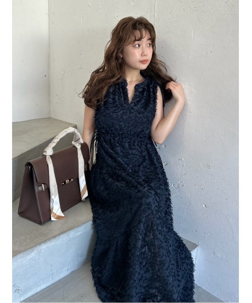 FRAY I.D（フレイ・アイディー） ノースリーブワンピース 1 ピンク