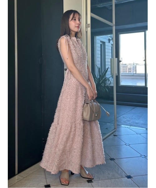 FRAY I.D（フレイ・アイディー） ノースリーブワンピース 1 ピンク