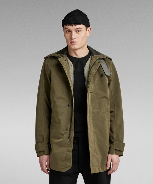 G-STAR RAW ミリタリージャケット モッズコート : ZOZOTOWN Yahoo!店