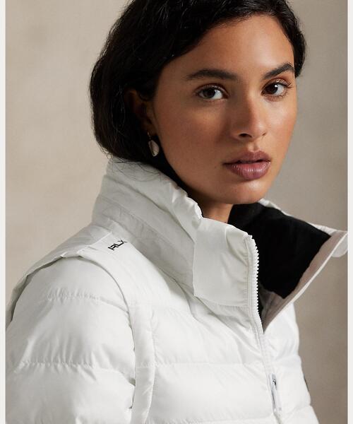 RLX コート アウター コンバーチブル キルテッド ジャケット