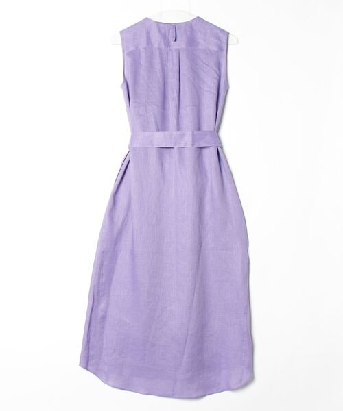 「EFFE BEAMS」 ノースリーブワンピース 38 ブラック レディース_画像2