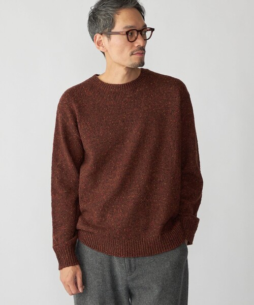 SHIPS（シップス） セーター ニット SHIPS: 「手洗い可能」カラー