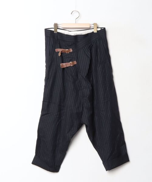 mercibeaucoup,（メルシーボークー） サルエルパンツ 03 ネイビー