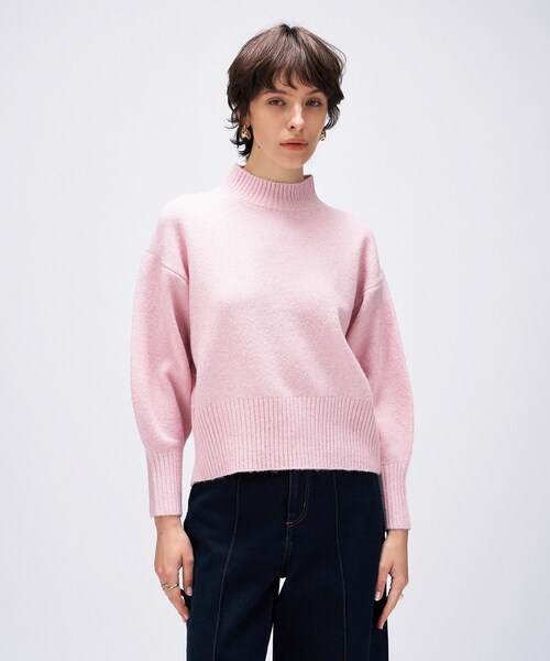 連休限定価格！BORDERS at BALCONY 半袖ニット ピンク BORDERS at BALCONY 半袖ニット ピンク 連休限定価格！BORDERS at