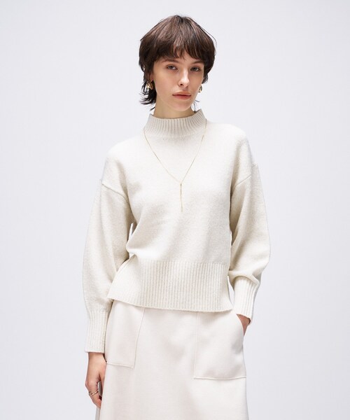 thehighlights ニット cloenc（クロエンス） ニット セーター 「手洗い可」ラメハイネック