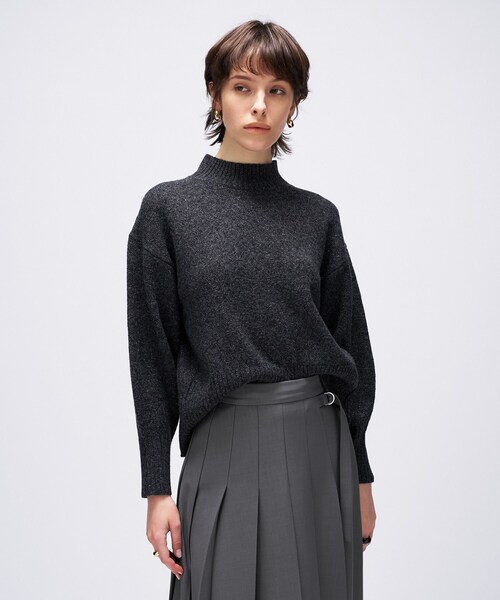 cloenc（クロエンス） ニット セーター 「手洗い可」ラメハイネック