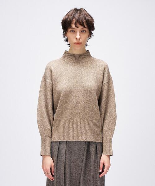 DOLCE & GABBANA ラメハイネックニット ブラウン F*YC134 DOLCE & GABBANA ラメハイネックニット ブラウン F*YC134