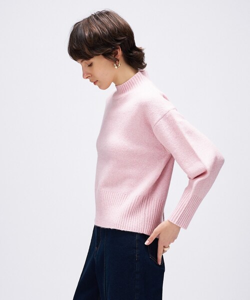 cloenc（クロエンス） ニット セーター 「手洗い可」ラメハイネック