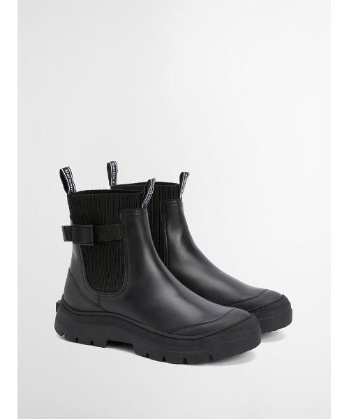 Barbour FOOTWEAR ブラック チェルシーブーツ Barbour FOOTWEAR ブラック チェルシーブーツ Barbour FOOTWEAR
