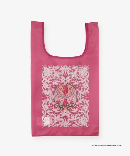 グッチ　NY美術館限定　トートバッグ　エコバッグ　ノベルティ　ピンク グッチ NY美術館限定 トートバッグ エコバッグ ノベルティ ピンク