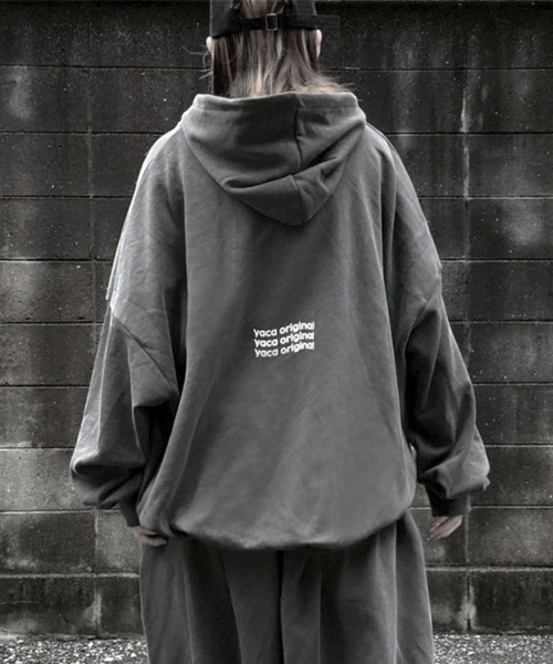 YACA（ヤーカ） パーカー Pigment Logo Sweat Hoodie/ピグメントロゴ
