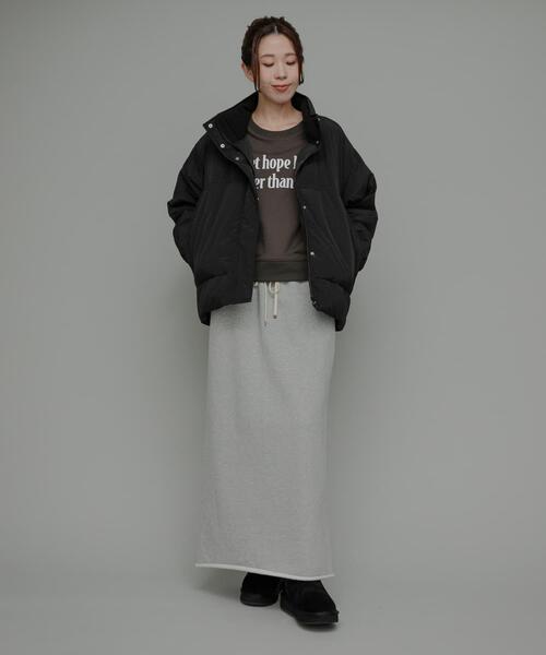 URBAN RESEARCH Sonny Label スカート 裏起毛スウェットナロースカート