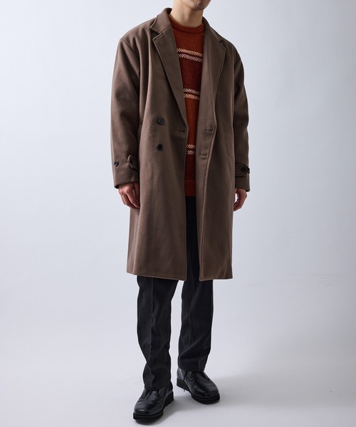 JUNRED（ジュンレッド） チェスターコート コート ウールライク