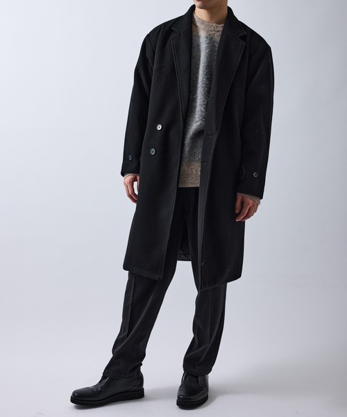 JUNRED（ジュンレッド） チェスターコート コート ウールライク