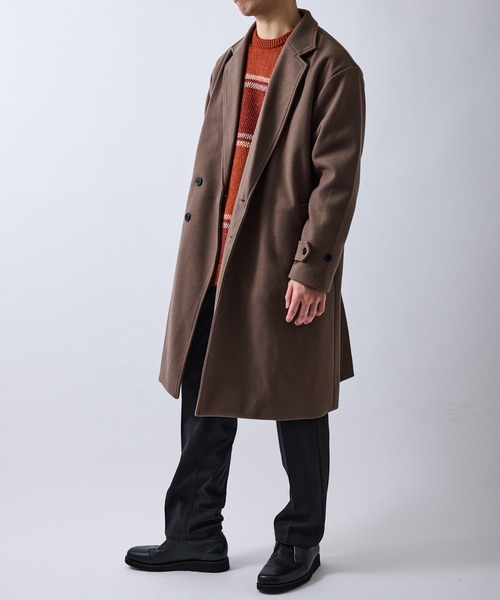 JUNRED（ジュンレッド） チェスターコート コート ウールライク