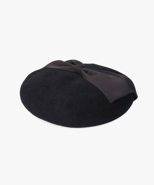 「Athena New York」 ベレー帽 57cm ブラック レディース_画像2