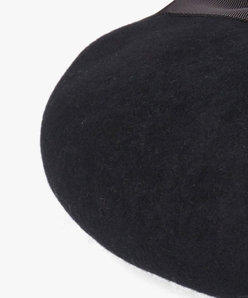 「Athena New York」 ベレー帽 57cm ブラック レディース_画像4