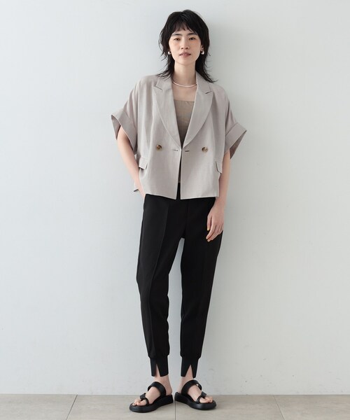 「GALLEST」 パンツ 40 アイボリー レディース_画像2