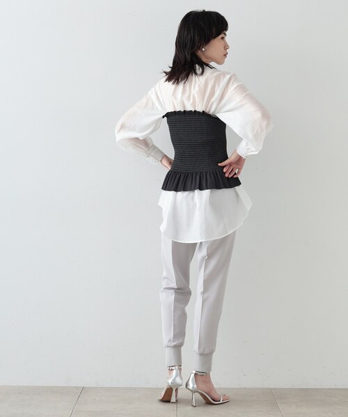 「GALLEST」 パンツ 40 アイボリー レディース_画像8