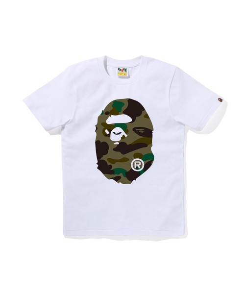 A BATHING APE（アベイシングエイプ） tシャツ 1ST CAMO BIG APE HEAD
