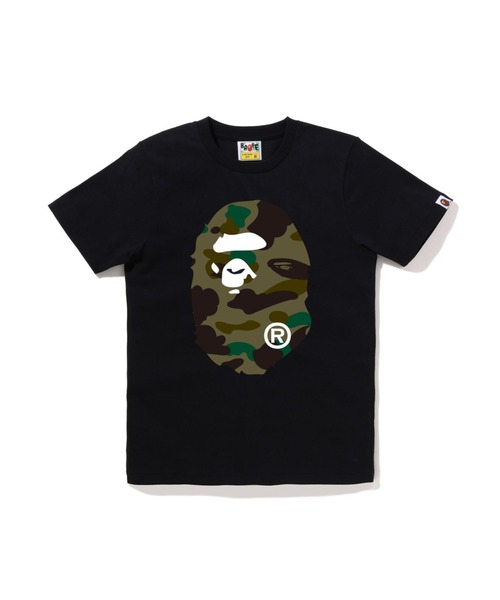 A BATHING APE（アベイシングエイプ） tシャツ 1ST CAMO BIG APE HEAD