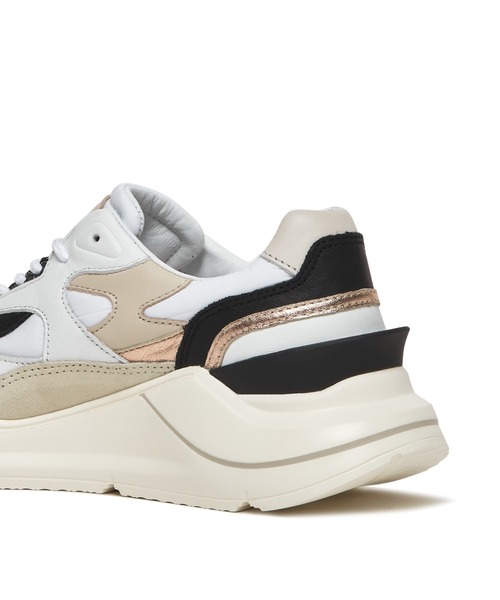 「D.A.T.E.」 ローカットスニーカー 38 ブラック レディース_画像2